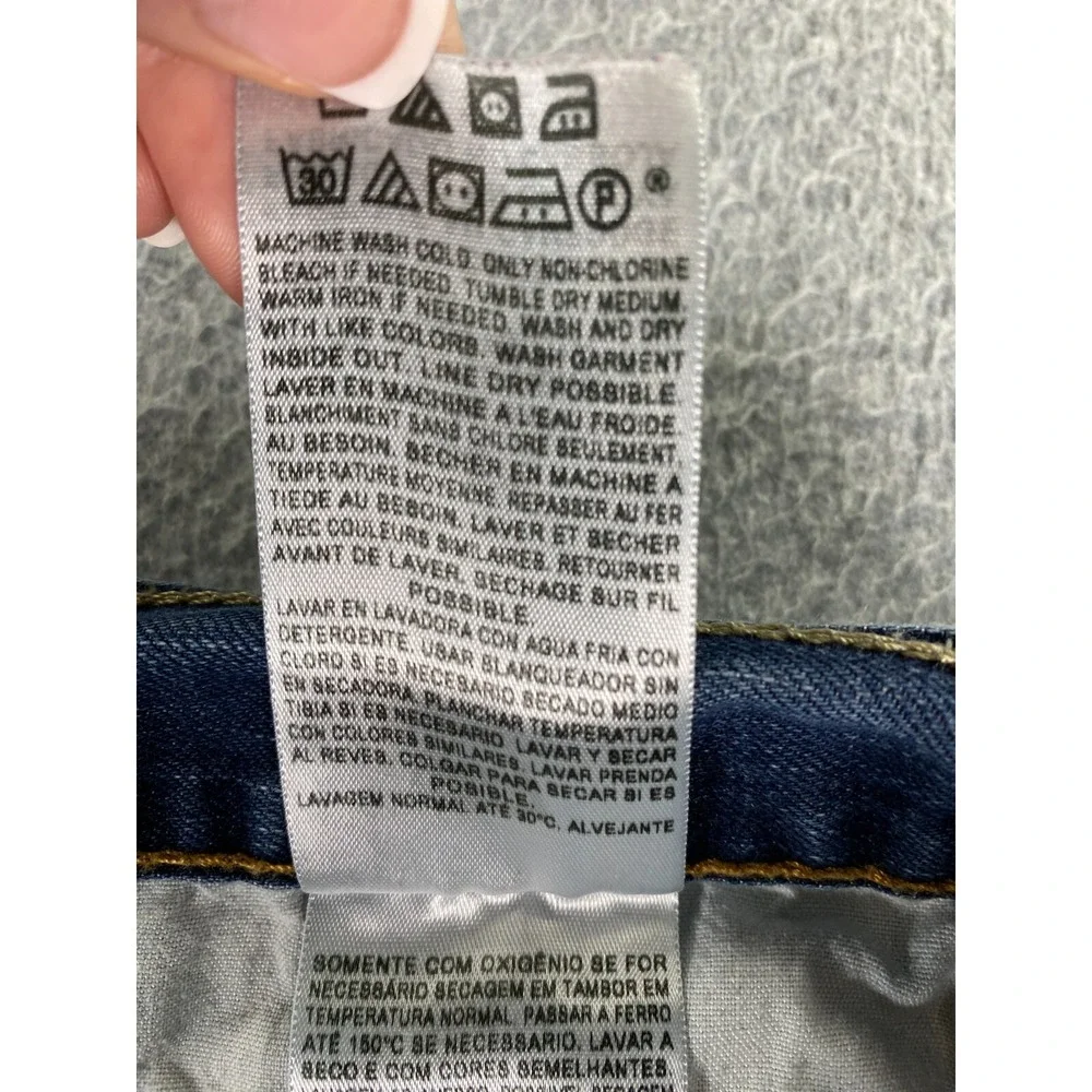 Levi's 559 Jeans‎ Mens 36x32 (Meas 36x30.5) Blue Relaxed Straight Cotton Denim